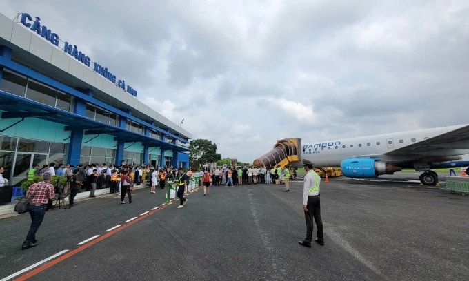 Các công trình phụ trợ tại dự án lên đời sân bay duy nhất Việt Nam chỉ khai thác 1 chặng đang vượt kế hoạch- Ảnh 1.