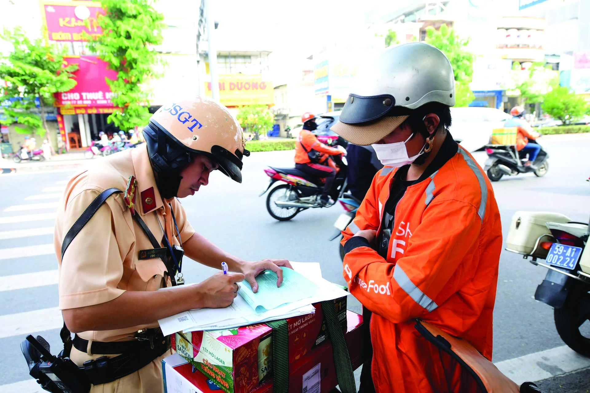 vi phạm giao thông