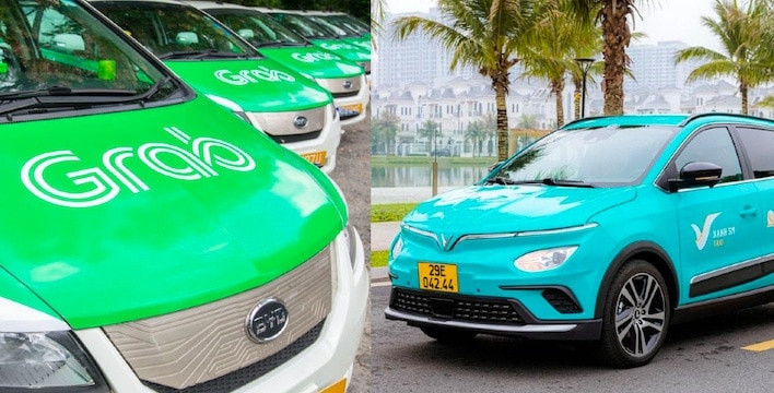 Liên tục bị Xanh SM chiếm hết thị phần, Grab chính thức triển khai xe điện 6 chỗ nhằm thu hút người dùng
