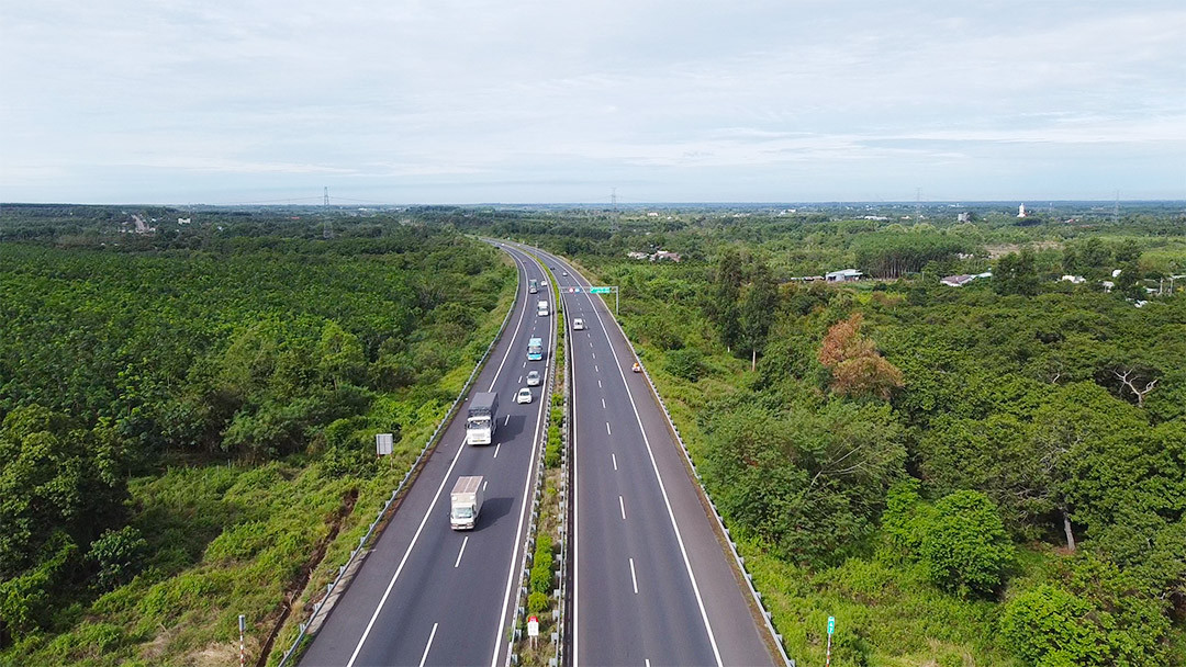 Cao tốc TP. HCM - Long Thành - Dầu Giây. Nguồn ảnh: Báo Chính phủ