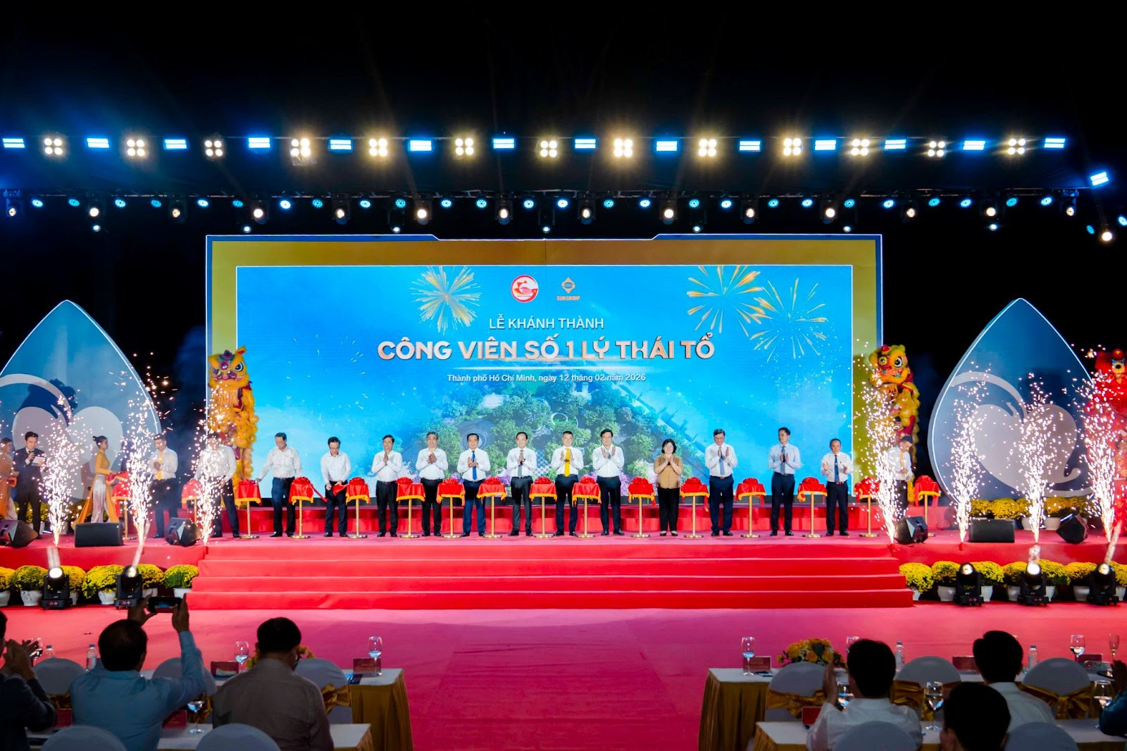 Hình ảnh tại lễ khánh thành. Nguồn ảnh: Sun Group Hình ảnh tại lễ khánh thành. Nguồn ảnh: Sun Group