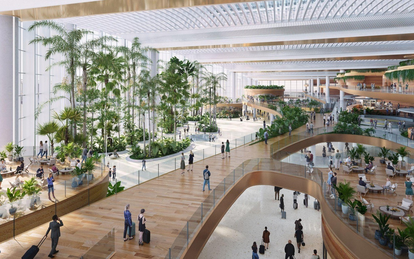 Sân bay được mệnh danh ‘Changi thứ 2’ tại Việt Nam tấp nập thi công, 1 năm nữa sẽ hoàn thành- Ảnh 2. Sân bay được mệnh danh ‘Changi thứ 2’ tại Việt Nam tấp nập thi công, 1 năm nữa sẽ hoàn thành- Ảnh 2.