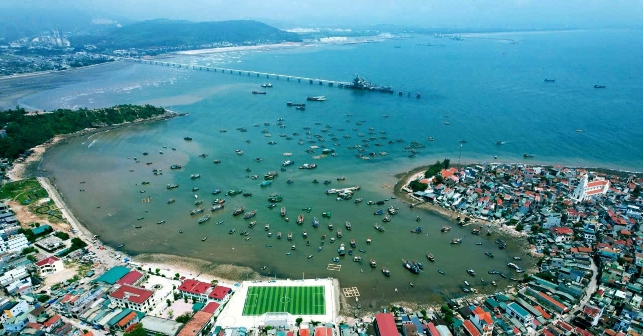 Khu kinh tế Nghi Sơn. Ảnh minh họa