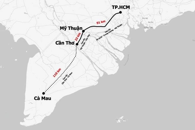 Sau ít tháng thông xe, cao tốc nối đến điểm cực Nam Tổ quốc được đề xuất ‘lên đời’ hoàn thiện- Ảnh 2.