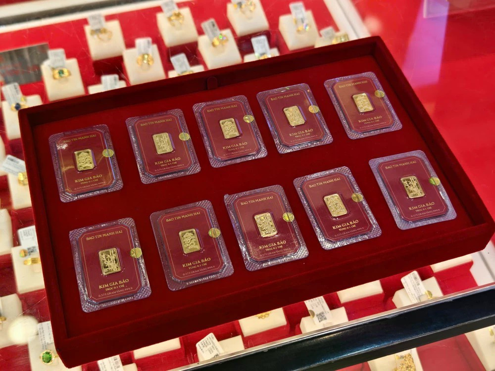 Vàng 0,1 chỉ được nhiều người ưa chuộng lì xì đầu năm 2026. m.jpg