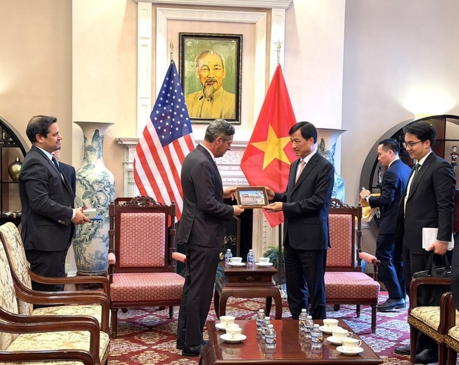 Bí thư Hà Nội làm việc với tập đoàn Mỹ vốn hóa 1.600 tỷ USD, nhiều đề nghị quan trọng được đưa ra