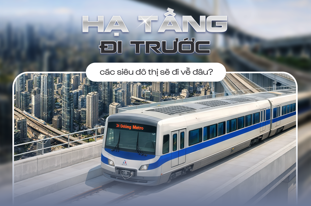 Hạ tầng đi trước, các siêu đô thị sẽ đi về đâu?