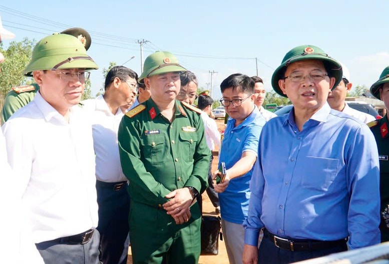 Hình ảnh tại buổi kiểm tra. Nguồn ảnh: Báo Chính phủ