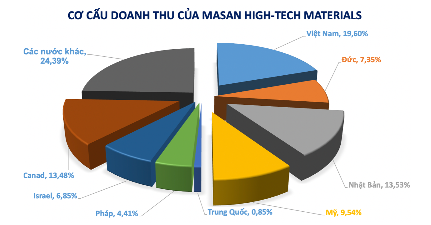 Cơ cấu doanh thu của MSR