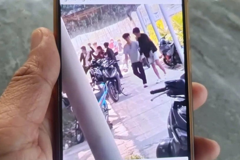 Xác minh video bé gái bị ném gạch đá trúng đầu trong khu sinh thái