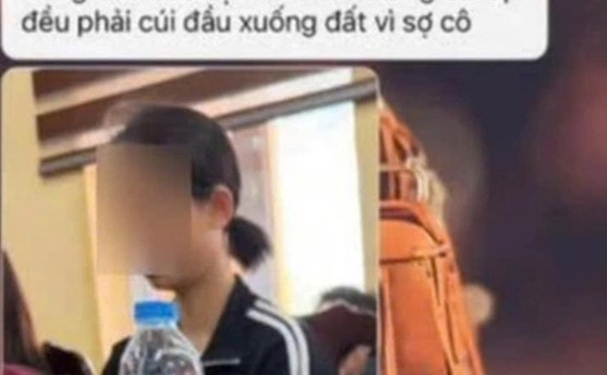 Tạm ngừng giảng dạy với cô giáo bị tố bắt gần 40 học sinh liếm đất