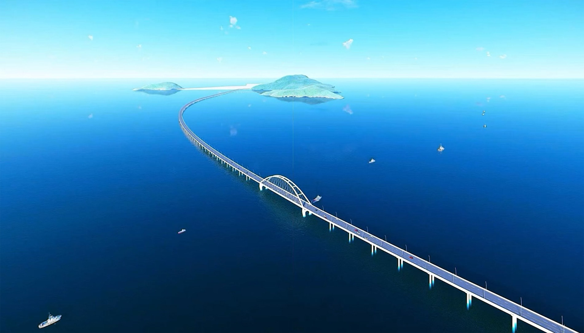 Việt Nam sắp sở hữu cầu vượt biển dài kỷ lục: TOP 3 Đông Nam Á, vốn gần 26.000 tỷ, nối thông trục Bắc - Nam đến cực Nam Tổ quốc- Ảnh 2.