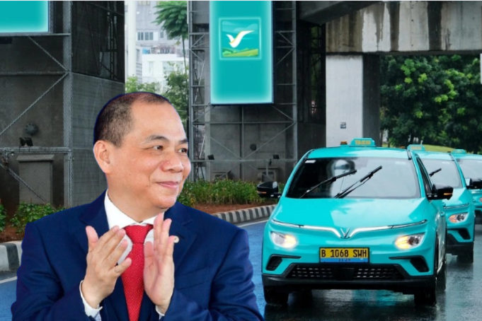 Tăng vốn ‘thần tốc’, hãng taxi của tỷ phú Phạm Nhật Vượng mở rộng địa bàn tại nền kinh tế lớn nhất Đông Nam Á