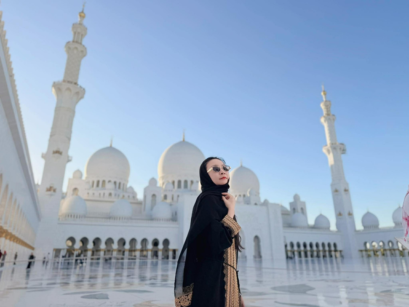 Bạn Lê Vân Anh - Kiều bào Việt Nam tại UAE. Ảnh: NVCC. 641286452-1867442797277315-1101205809875861233-n.jpg