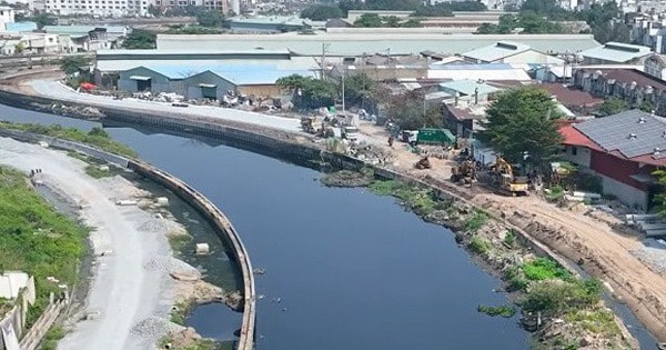Kênh dài nhất TP. HCM trễ tiến độ 10 gói thầu, dự kiến hoàn thành trong năm nay
