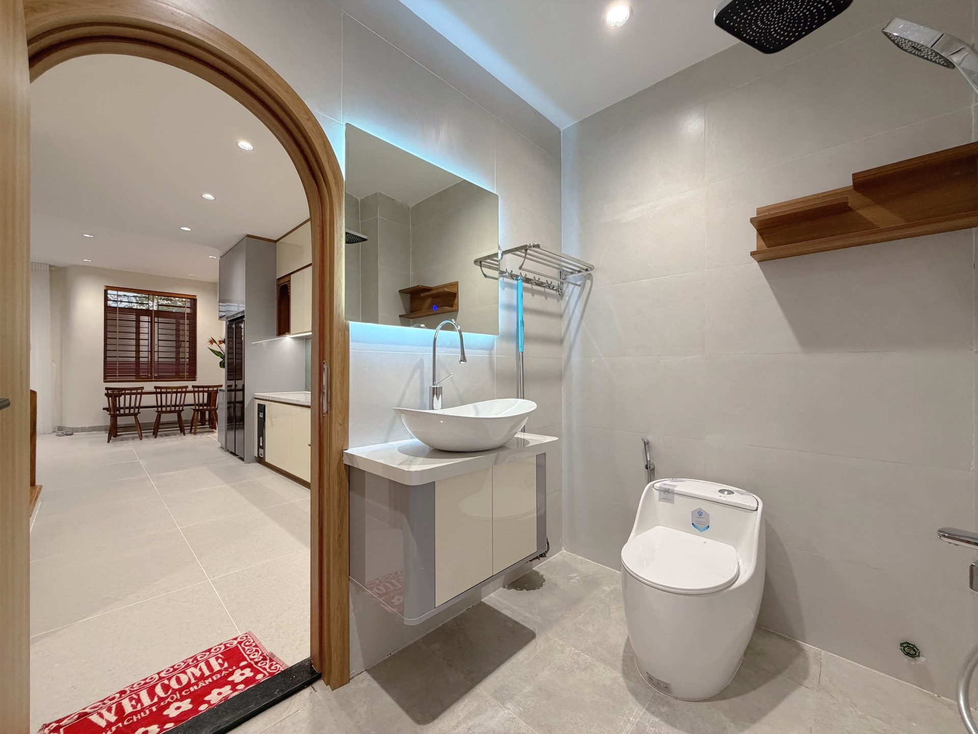 Sống trọn trong tổ ấm hiện đại tối giản: 181m2 đủ đầy cho gia đình nhiều thế hệ- Ảnh 5.