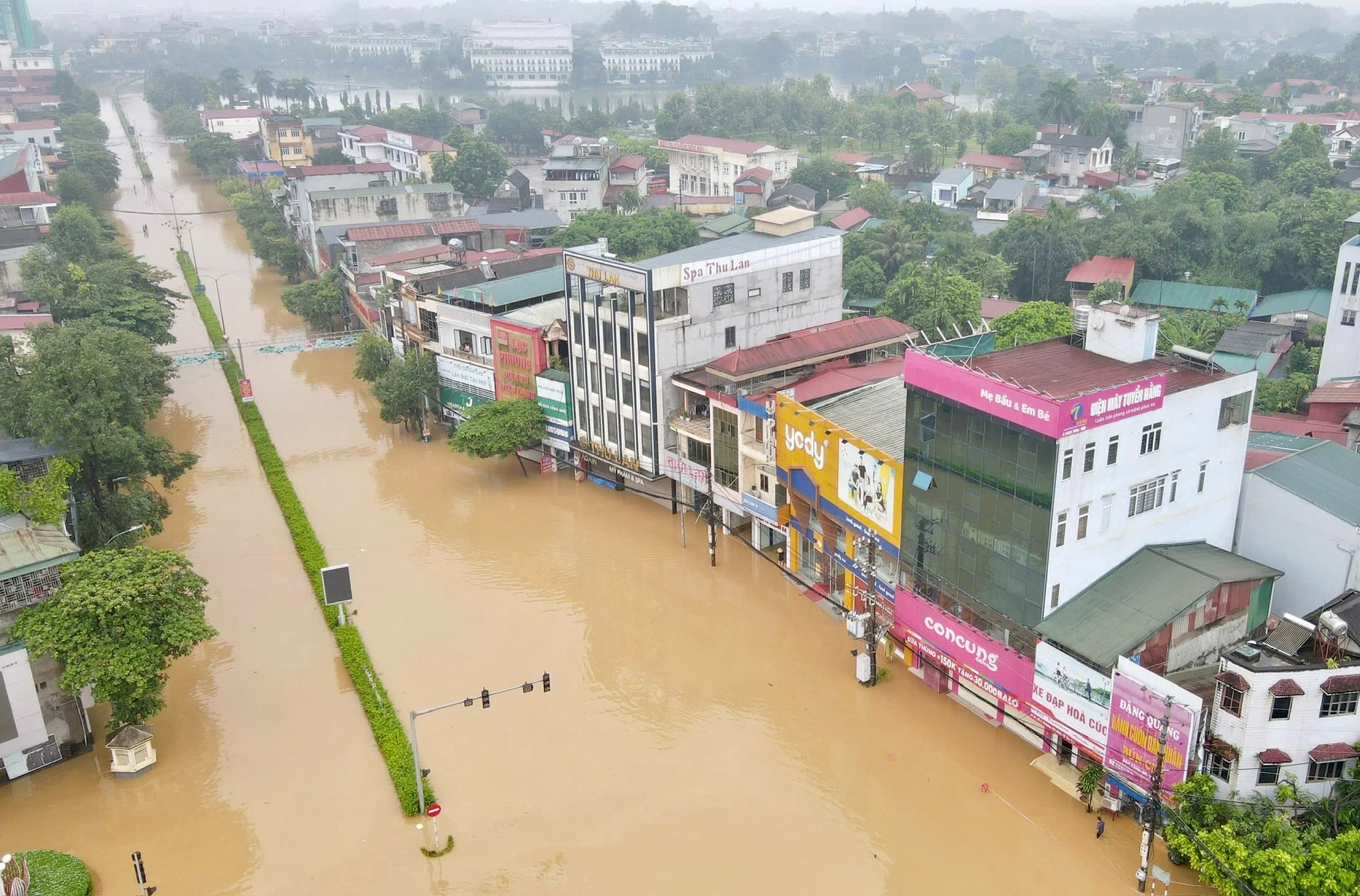 Tỉnh Lào Cai đầu tư hơn 13.000 tỷ làm dự án xử lý ngập úng ven sông Hồng. Ảnh minh họa