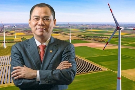 So kè với Trung Nam, công ty của ông Phạm Nhật Vượng đăng ký làm 2 siêu dự án điện gió hơn 7.100 tỷ đồng