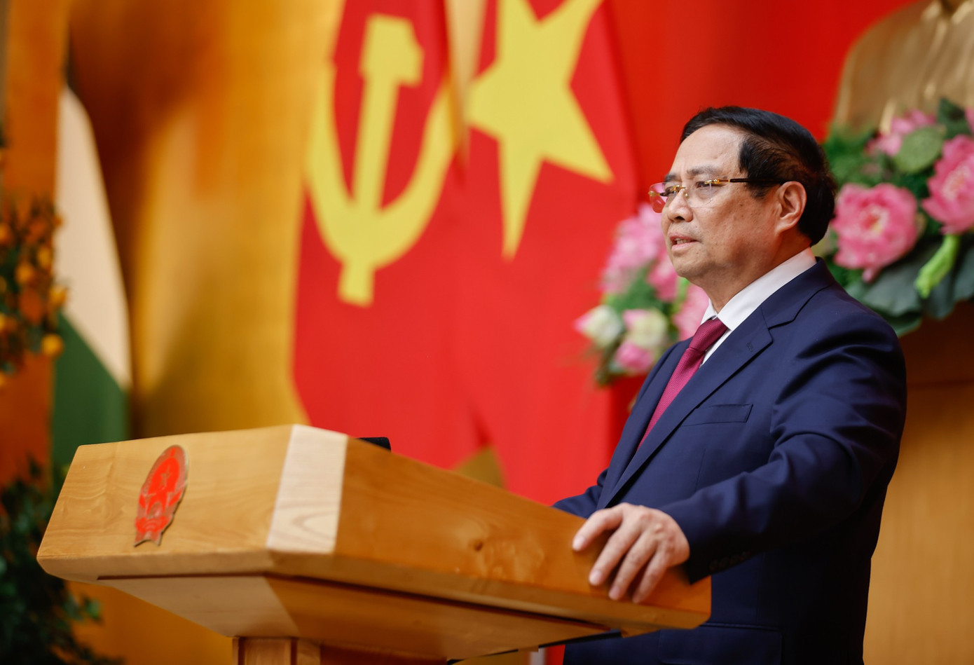 Thủ tướng Phạm Minh Chính phát biểu. Ảnh: Nhật Minh 33cb6.jpg