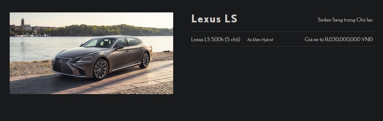 LS500h, NX350h, RX350h Premium và Luxury đồng loạt được Lexus giảm giá sâu