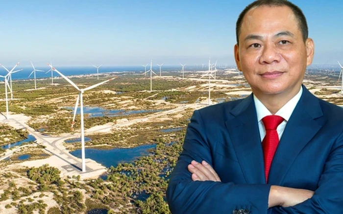 Dự án điện gió gần 4.700 tỷ đồng của Vingroup (VIC) được chấp thuận đầu tư