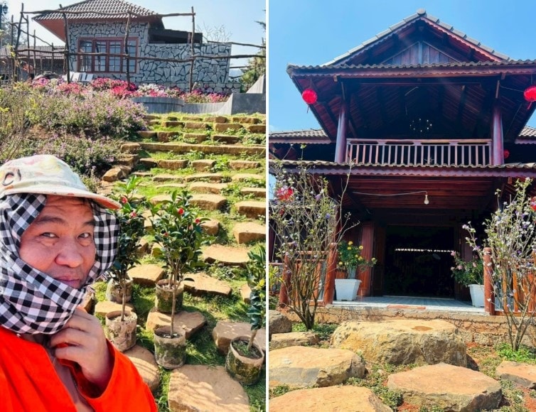 Nam diễn viên dốc cạn tiền để xây ‘thiên đường dưỡng già’ 10.000m² giữa đồi xanh: Khuôn viên gồm 4 khu nhà, 10 phòng ngủ, thi công suốt 3 năm