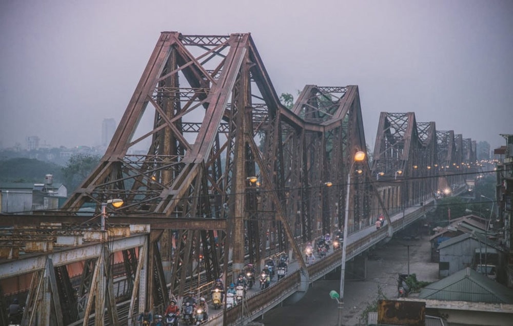 Phát hiện 'tháp Eiffel nằm ngang' ngay giữa lòng Hà Nội, từng là công trình dài thứ hai thế giới