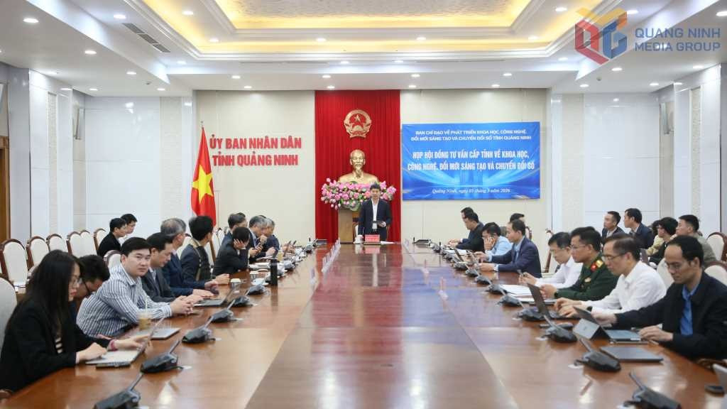 Hình ảnh tại buổi làm việc. Nguồn ảnh: UBND tỉnh Quảng Ninh