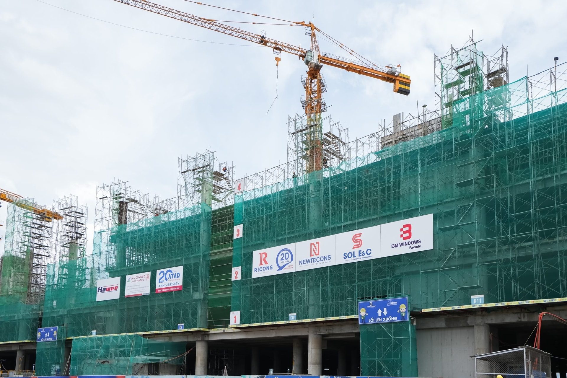 Nhà thầu thi công tại dự án sân bay Long Thành công bố thông tin bất thường