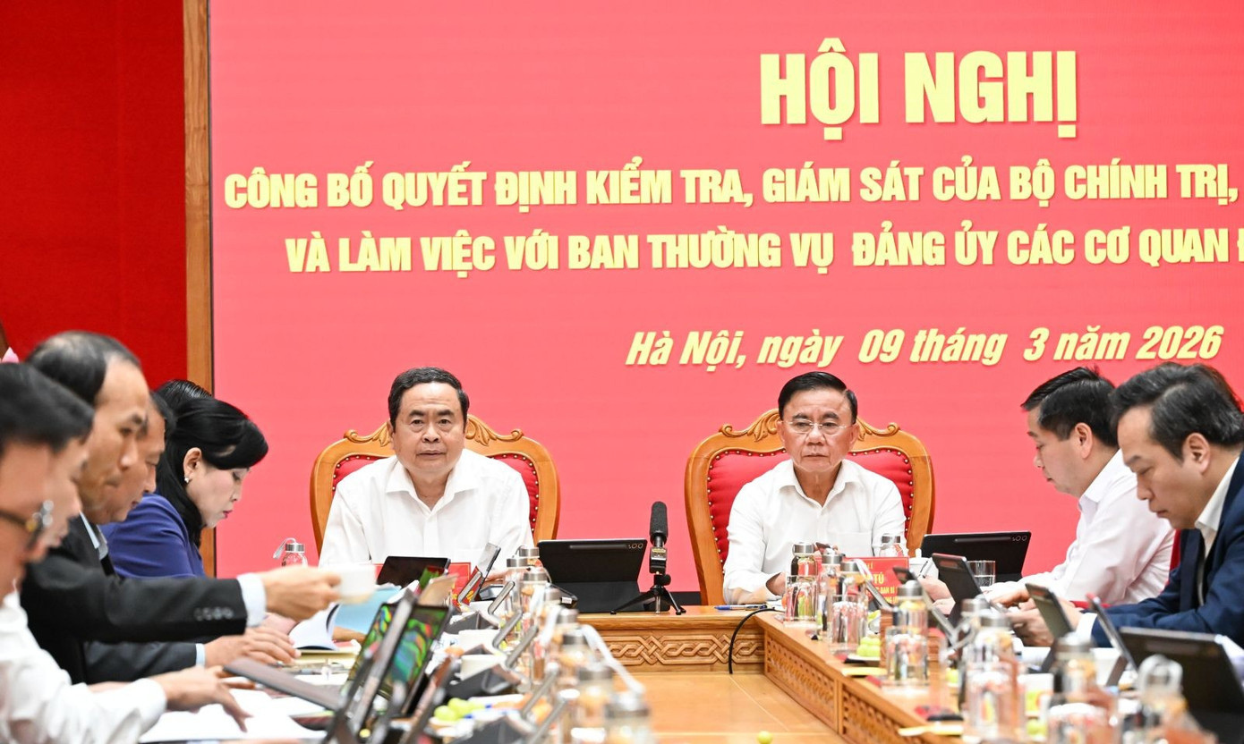 Quang cảnh hội nghị. Ảnh: Cổng thông tin Đảng Cộng sản. tienphong-93hoinghi1.jpg