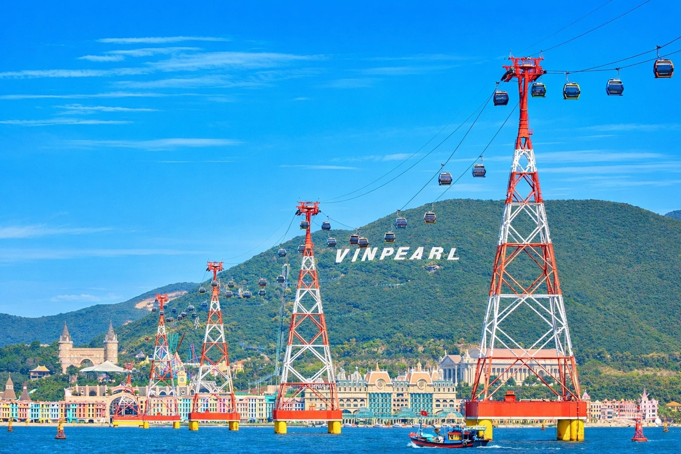 cáp treo Vinpearl tại Nha Trang
