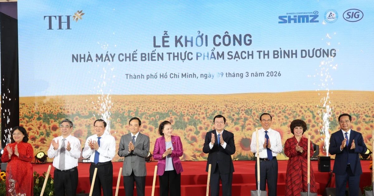 Khởi công nhà máy chế biến thực phẩm sạch trên 6.000 tỷ đồng tại KCN Sóng Thần 3