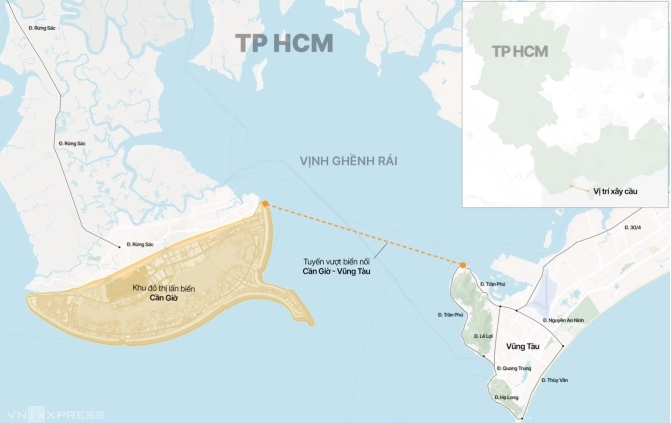 Trước thềm khởi công, công trường hầm - cầu vượt biển với thiết kế táo bạo chưa từng có trong lịch sử Việt Nam có chuyển động mới- Ảnh 1.