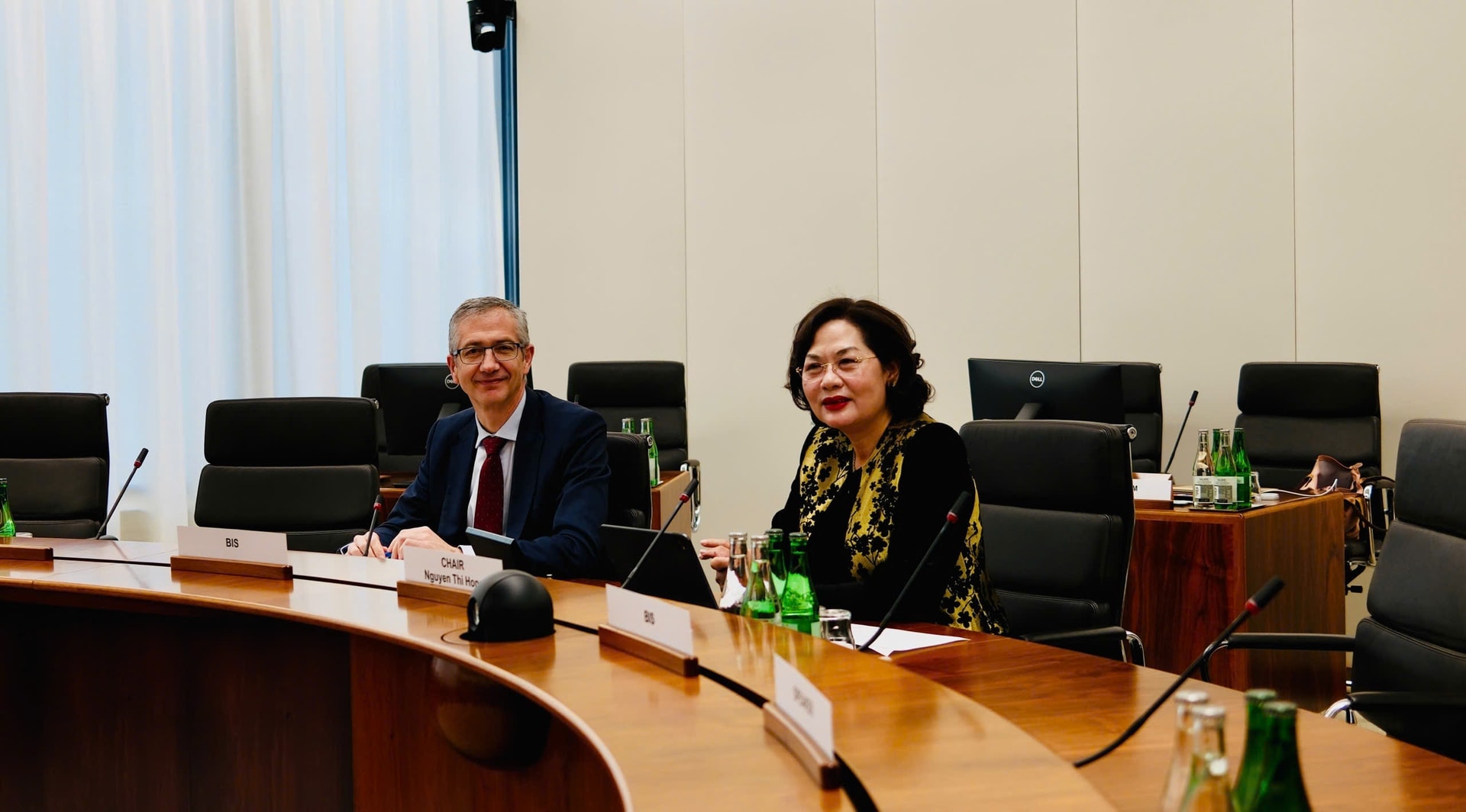 10.3 1Thống đốc Nguyễn Thị Hồng dự Hội nghị định kỳ Ngân hàng Thanh toán Quốc tế tháng 3.2026