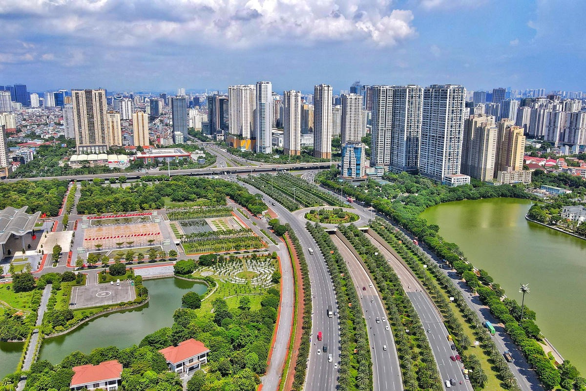 Hệ thống hạ tầng mở đường cho loạt dự án bất động sản khu Tây Hà Nội- Ảnh 1. Hệ thống hạ tầng mở đường cho loạt dự án bất động sản khu Tây Hà Nội- Ảnh 1.