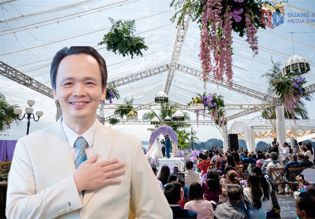 Các tỷ phú thế giới thi nhau đặt lịch cưới tại khách sạn của ông Trịnh Văn Quyết, lãnh đạo Sở cũng đích thân đến chung vui