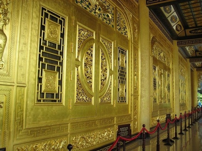 Công trình tâm linh 5.000m2 từng lớn nhất Việt Nam: Kiến trúc 'vuông - tròn', nằm trong khu du lịch lọt TOP Đông Nam Á, được dát vàng 24K- Ảnh 4. Công trình tâm linh 5.000m2 từng lớn nhất Việt Nam: Kiến trúc 'vuông - tròn', nằm trong khu du lịch lọt TOP Đông Nam Á, được dát vàng 24K- Ảnh 4.