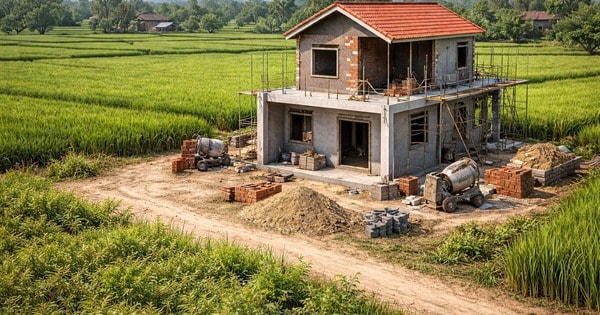 Từ bây giờ, tự ý xây nhà trên đất nông nghiệp có thể bị phạt đến 200 triệu đồng Từ bây giờ, tự ý xây nhà trên đất nông nghiệp có thể bị phạt đến 200 triệu đồng