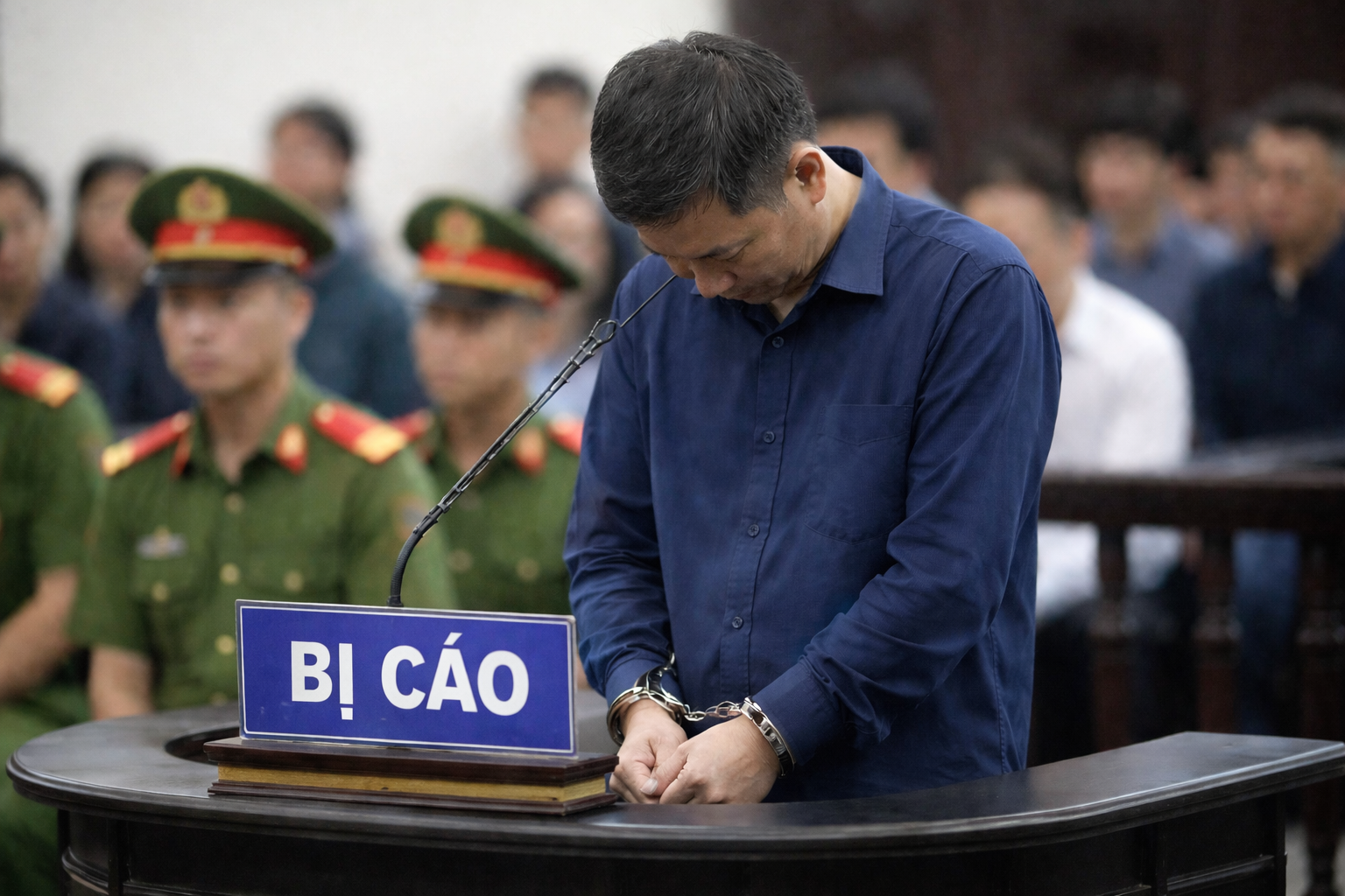 Tuyên phạt án tù cựu công chức địa chính xã Trần Công Danh