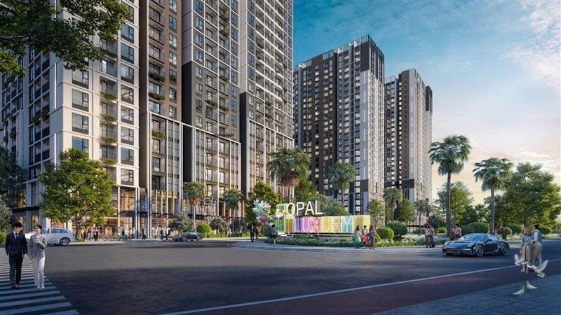 Phối cảnh dự án trên khu đất 8,6 ha tại phường Dĩ An do Tập đoàn Đất Xanh công bố. 4.jpg