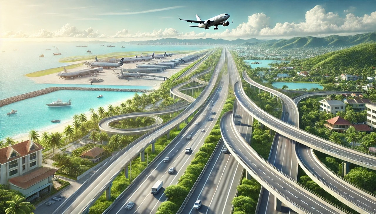 Sân bay lớn nhất miền Bắc sẽ có cao tốc mới với nhiều hầm chui nối đến 2 tỉnh thành ven biển- Ảnh 1.