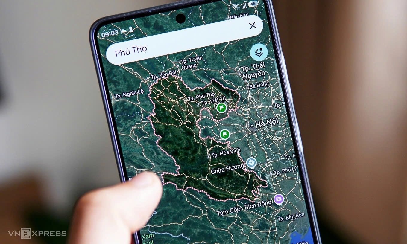 Sáng 18/3, Google Maps đã cập nhật địa giới của Việt Nam