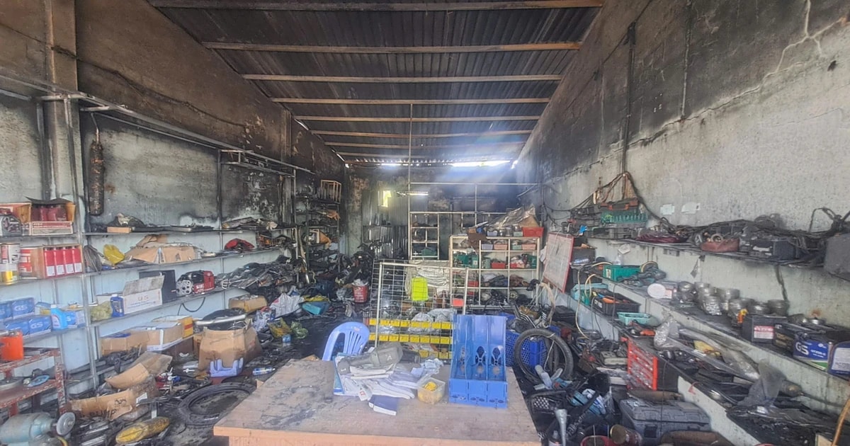 Vụ cháy làm 2 em nhỏ tử vong tại Vĩnh Long: Chập điện khi sạc bình xe