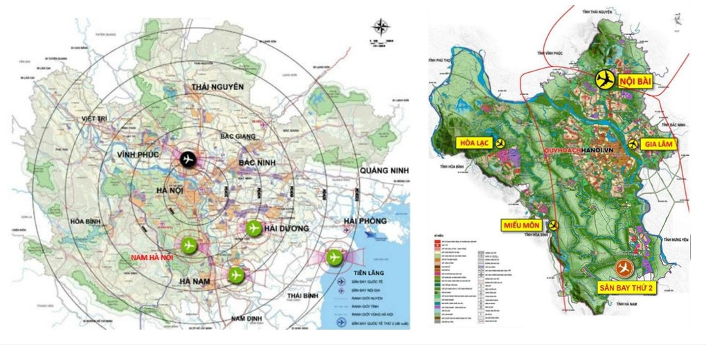 Hà Nội sẽ có 6 sân bay, trong đó hình thành một ‘bộ đôi’ sân bay quốc tế- Ảnh 2. Hà Nội sẽ có 6 sân bay, trong đó hình thành một ‘bộ đôi’ sân bay quốc tế- Ảnh 2.