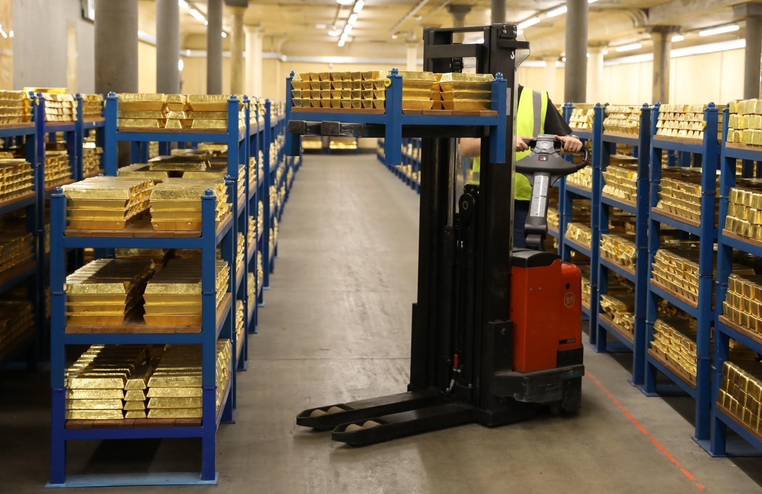 Thành phố cất giữ hơn 736.000 thỏi vàng dưới lòng đất, trị giá 1.550 tỷ USD, gấp 4 lần dự trữ của Trung Quốc