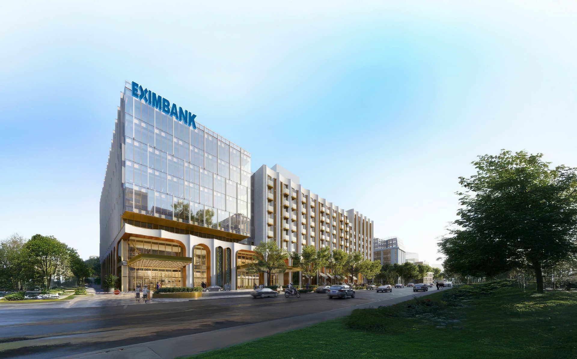 Hé lộ hình ảnh trụ sở mới của Eximbank tại trung tâm Hà Nội