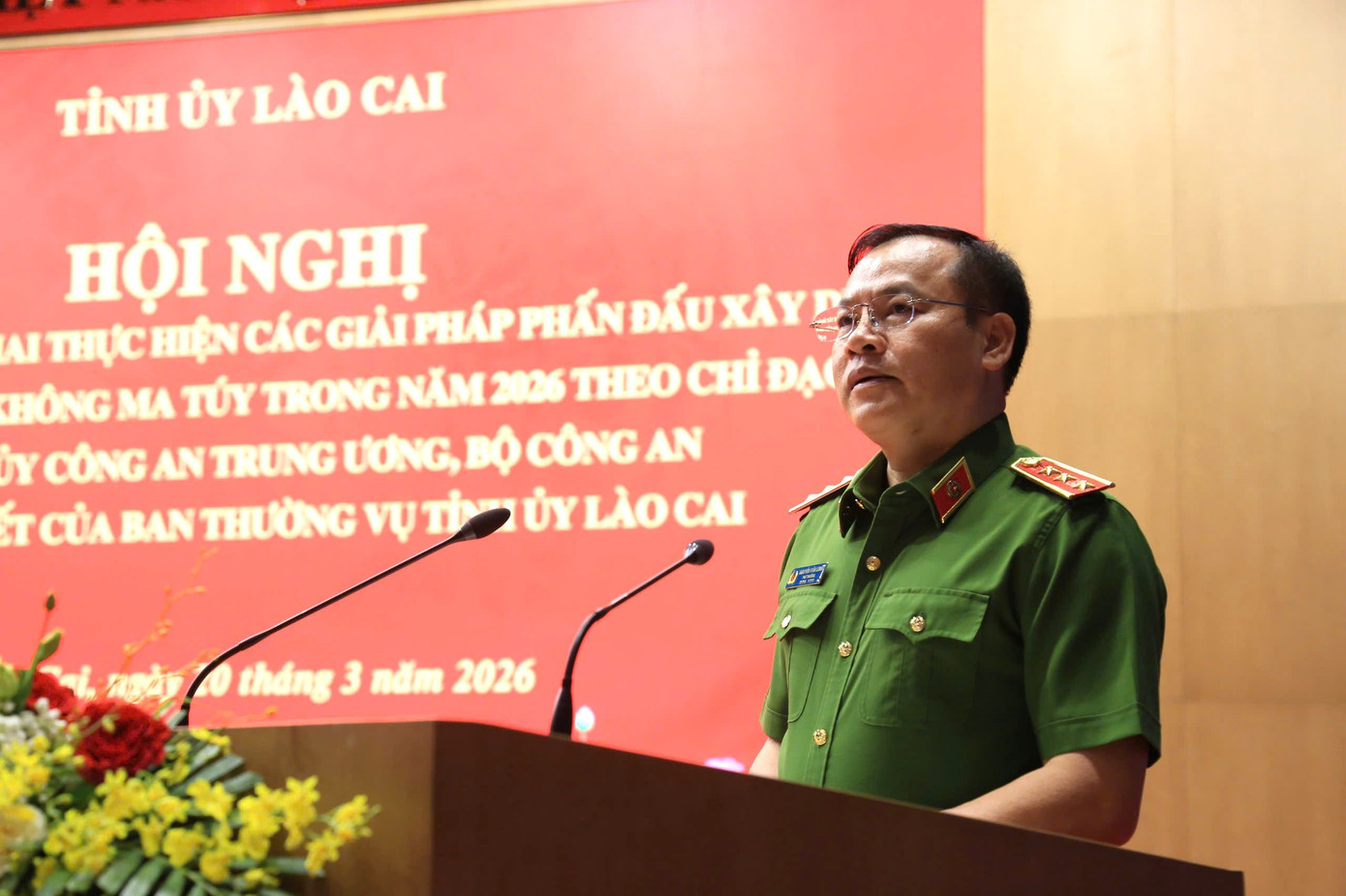 Thượng tướng Nguyễn Văn Long, Thứ trưởng Bộ Công an phát biểu chỉ đạo tại Hội nghị. z7639376545353-50c1582809c930f8e05378d96e8c66e0.jpg