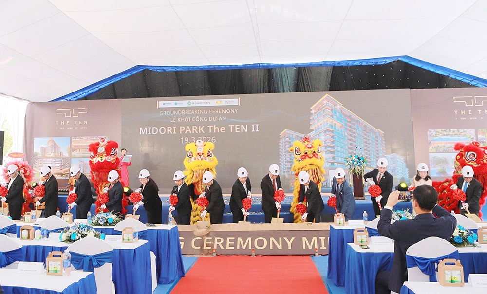 Hình ảnh tại lễ khởi công. Nguồn ảnh: UBND TP. HCM Hình ảnh tại lễ khởi công. Nguồn ảnh: UBND TP. HCM