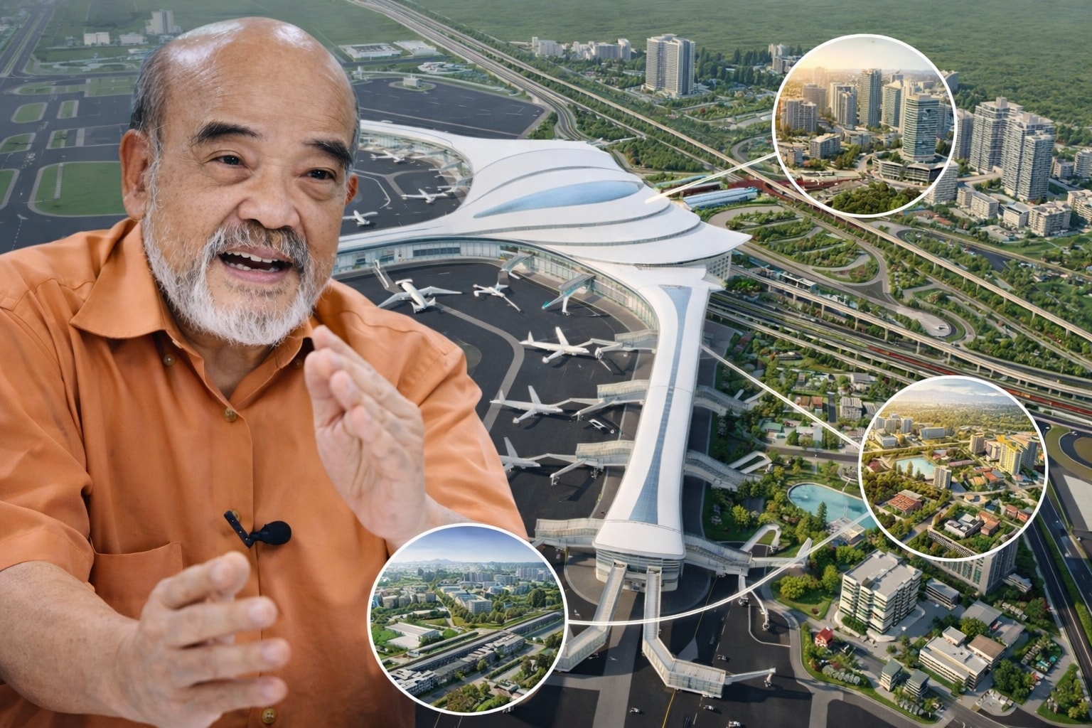 GS.Đặng Hùng Võ: Long Thành không chỉ là siêu sân bay, nếu bỏ qua TOD, Việt Nam có thể đánh mất nguồn thu lớn nhất