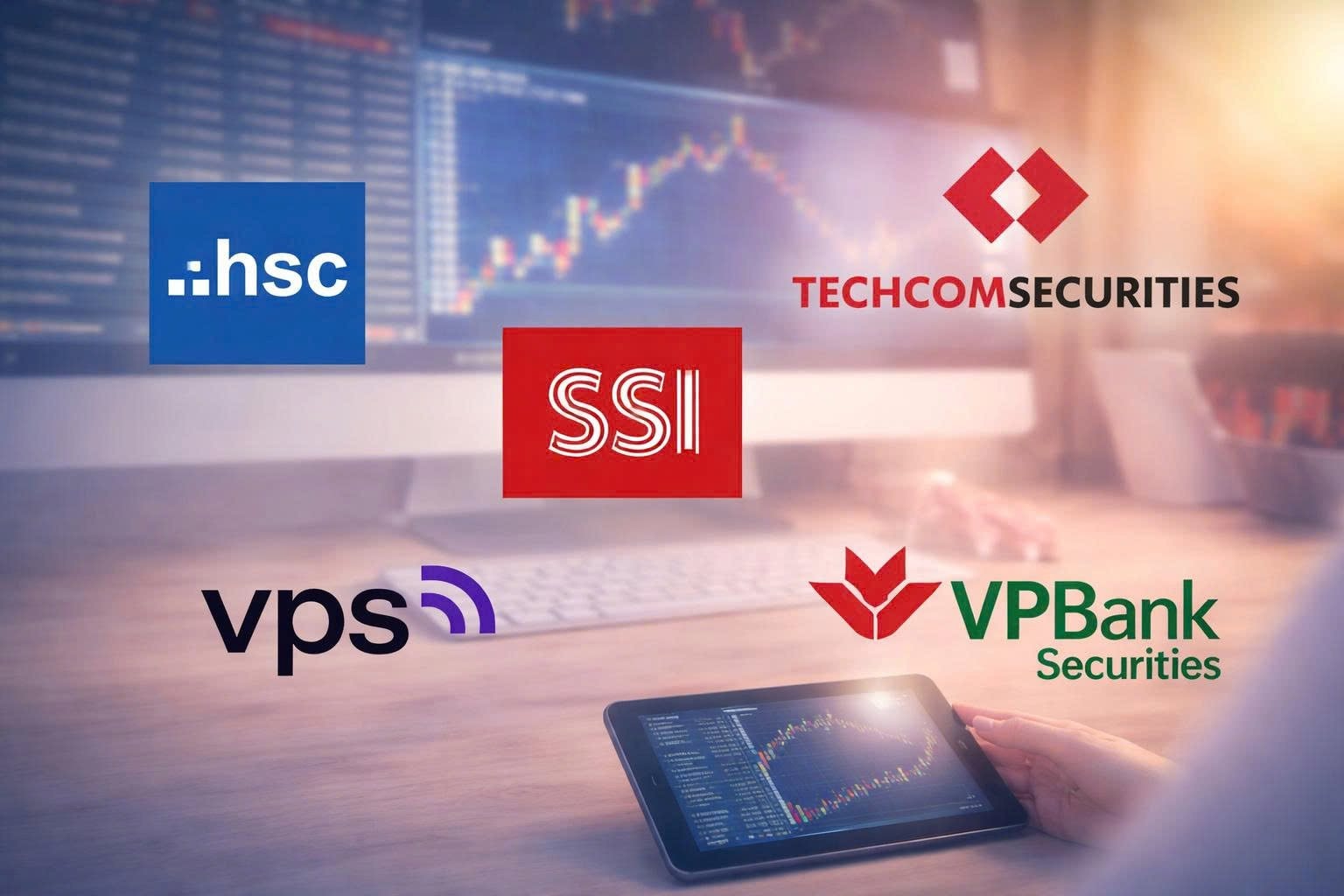 Margin kỷ lục và cuộc đua biên lãi vay: Top 5 ông lớn HSC, SSI, TCBS, VPS, VPBankS, ai đang chiếm ưu thế?